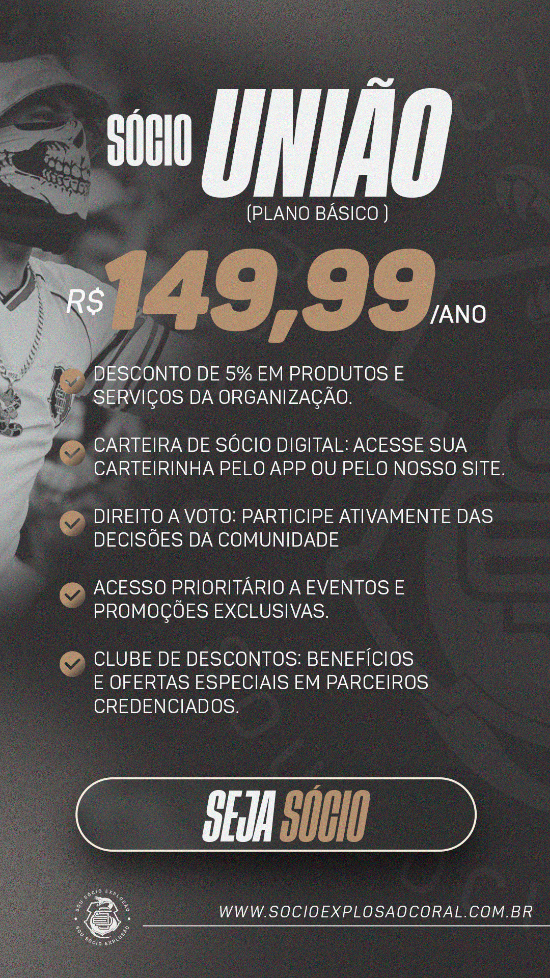 socio uniao anual